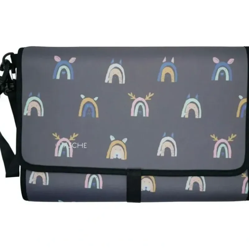 Shop All|LaTASCHE Traveller Portable Lightweight Infant/Baby Change Mat Rainbow Animals - cutbabycare.com | baby boutique & care hub