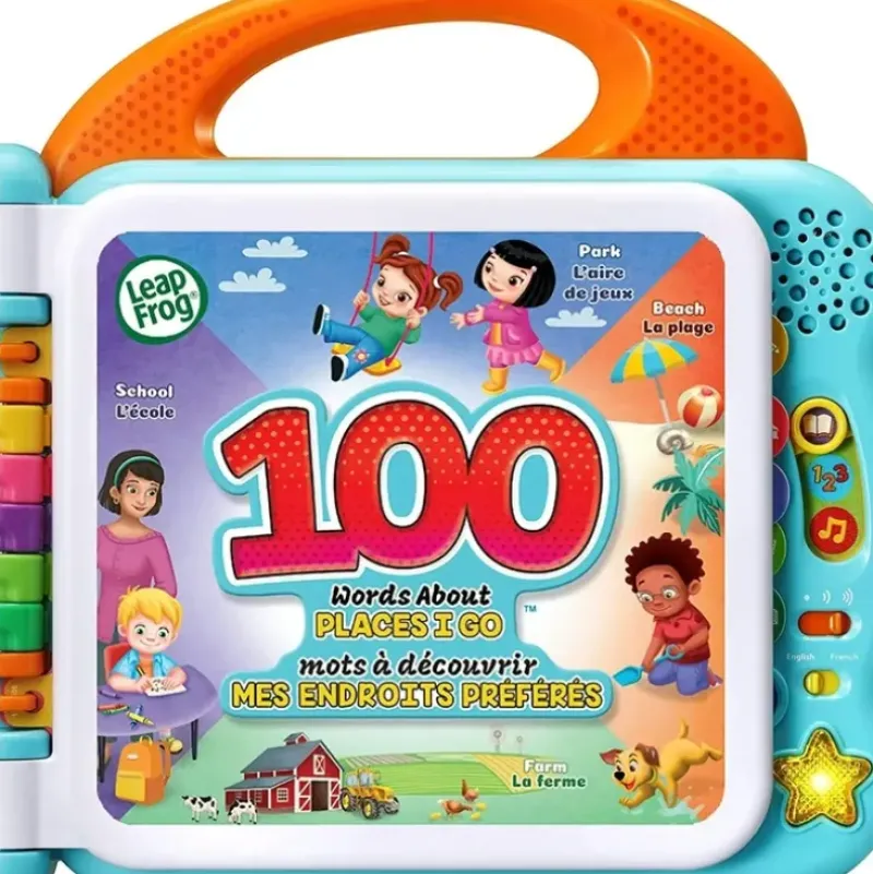 Shop All|LeapFrog 100 Words About Places I Go Book (Bilingual English-French) - cutbabycare.com | baby boutique & care hub