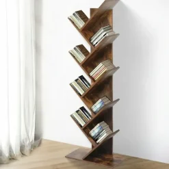 Shop All|Levede Bookshelf Wooden Tree Bookcase 8-Tier Storage Home Decor Display Stand - cutbabycare.com | baby boutique & care hub
