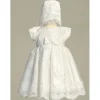 Shop All|Lito - Embroidered Tulle Dress With Bonnet, White - cutbabycare.com | baby boutique & care hub