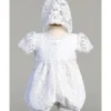 Shop All|Lito - Lace Romper With Bonnet Hazel, White - cutbabycare.com | baby boutique & care hub