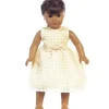 Shop All|Lito - Organza Dress With Burnout Squares Dolls Dress, Yellow - cutbabycare.com | baby boutique & care hub