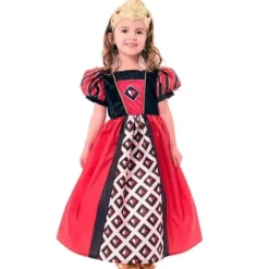 Shop All|Little Adventures - Queen Of Hearts W/ Soft Crown Toddler Costume - cutbabycare.com | baby boutique & care hub