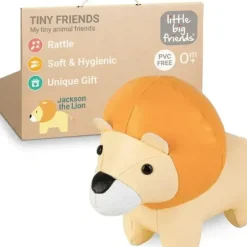 Shop All|Little Big Friends - Tiny Friends Rattle Toy, Jackson The Lion - cutbabycare.com | baby boutique & care hub