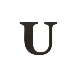 Shop All|Little Haven Hanging Wall Letter U - Espresso - cutbabycare.com | baby boutique & care hub