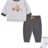 Shop All|Little Me - Baby Boy Abc Truck Jogger Set, Grey - cutbabycare.com | baby boutique & care hub