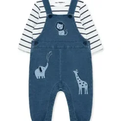 Shop All|Little Me - Baby Boy Safari Cotton Blend Overall Set - cutbabycare.com | baby boutique & care hub