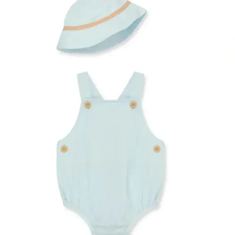 Shop All|Little Me - Baby Boy Sunsuit & Hat - cutbabycare.com | baby boutique & care hub