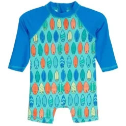Shop All|Little Me - Baby Boy Surf Long Sleeve Rashguard Suit - cutbabycare.com | baby boutique & care hub