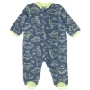 Shop All|Little Me - Baby Boys Long Sleeve Dinosaur Fleece Footed - cutbabycare.com | baby boutique & care hub