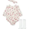 Shop All|Little Me - Baby Girl Roses Romper Set - cutbabycare.com | baby boutique & care hub
