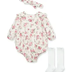 Shop All|Little Me - Baby Girl Roses Romper Set - cutbabycare.com | baby boutique & care hub
