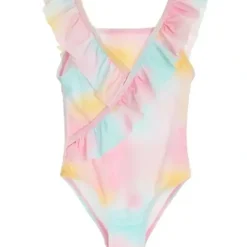 Shop All|Little Me - Baby Girl Tie Dye Swimsuit Pink - cutbabycare.com | baby boutique & care hub