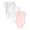Shop All|Little Me - Baby Girls Floral Spray 3 Pk Bodysuit - cutbabycare.com | baby boutique & care hub