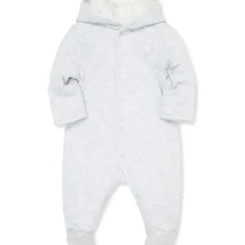 Shop All|Little Me - Baby Unisex Joy Quilted Pram Ivory Pram - cutbabycare.com | baby boutique & care hub
