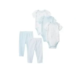 Shop All|Little Me - Bears Bodysuit Pant Set 5Pc, Blue - cutbabycare.com | baby boutique & care hub