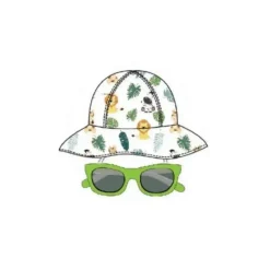 Shop All|Little Me - 2Pc Boy Hat & Sunglass Set Safari, 0/12M - cutbabycare.com | baby boutique & care hub