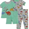 Shop All|Little Me - 4Pk Baby Boy Dino Pj Green - cutbabycare.com | baby boutique & care hub