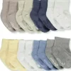 Shop All|Little Me - 8Pk Baby Boy Grippy Crew Socks, 12/18M - cutbabycare.com | baby boutique & care hub