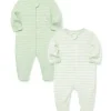 Shop All|Little Me - 2Pk Baby Boy Joy Footies, Green - cutbabycare.com | baby boutique & care hub