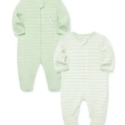 Shop All|Little Me - 2Pk Baby Boy Joy Footies, Green - cutbabycare.com | baby boutique & care hub