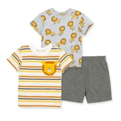 Shop All|Little Me - 3Pk Baby Boy Lion Play Set - cutbabycare.com | baby boutique & care hub
