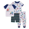 Shop All|Little Me - 4Pk Baby Boys Construction Pajama Set - cutbabycare.com | baby boutique & care hub