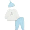 Shop All|Little Me - 3Pk Baby Girl Ballet Star Set Blue - cutbabycare.com | baby boutique & care hub
