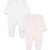 Shop All|Little Me - 2Pk Baby Girl Charms Footies Pink - cutbabycare.com | baby boutique & care hub