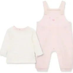 Shop All|Little Me - 2Pk Baby Girl Charms Overall Set Pink - cutbabycare.com | baby boutique & care hub