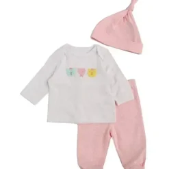 Shop All|Little Me - 3Pk Baby Girl Sweet Bears Set Pink - cutbabycare.com | baby boutique & care hub