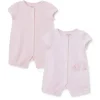 Shop All|Little Me - 2Pk Baby Girls Bunnies Rompers - cutbabycare.com | baby boutique & care hub
