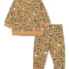 Shop All|Little Me - 2Pk Baby Leopard Sweatshirt Set, Brown - cutbabycare.com | baby boutique & care hub
