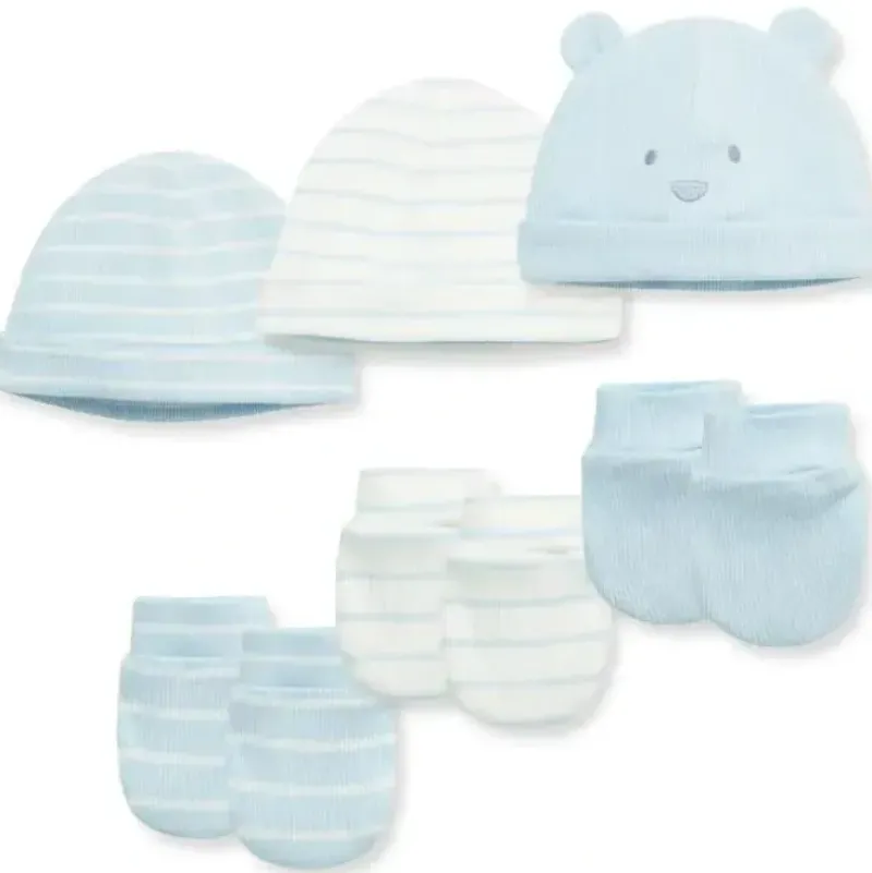 Shop All|Little Me - 3Pk Wonder Hat & Mitt Set - cutbabycare.com | baby boutique & care hub