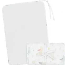 Shop All|Living Textiles Baby Cotton Waterproof On The Go Travel Change Mat Ava Birds - cutbabycare.com | baby boutique & care hub