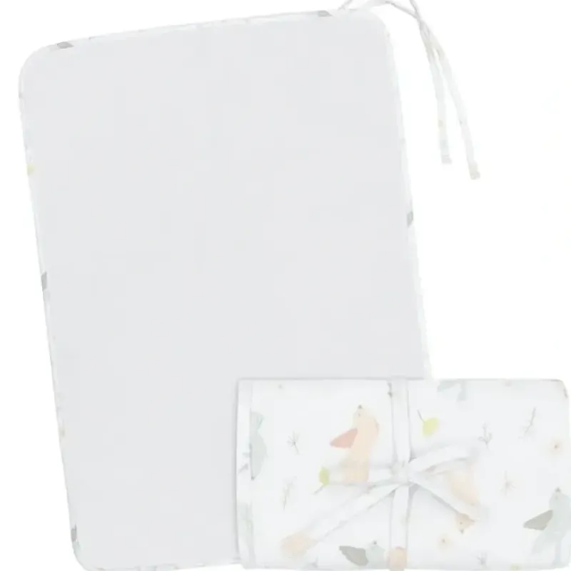 Shop All|Living Textiles Baby Cotton Waterproof On The Go Travel Change Mat Ava Birds - cutbabycare.com | baby boutique & care hub