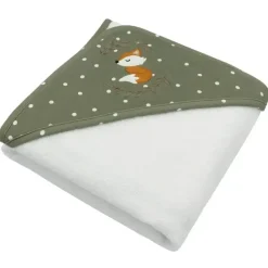 Bath Potty|Living Textiles Baby Infant Cotton Hooded Bathtime Drying Towel Forest Retreat - cutbabycare.com | baby boutique & care hub