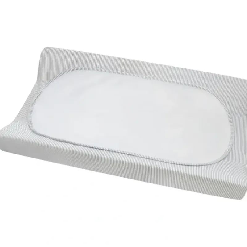 Shop All|Living Textiles Baby/Newborn Cotton Jersey Change Pad Cover & Liner Grey Stripe - cutbabycare.com | baby boutique & care hub