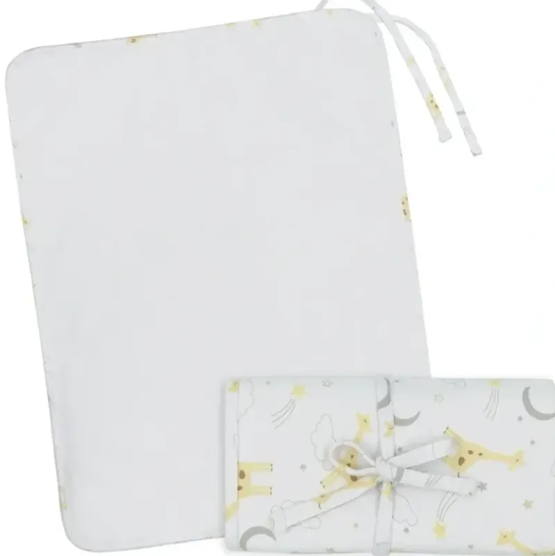 Shop All|Living Textiles Baby/Newborn Waterproof Cotton Travel Change Mat Noah Giraffe - cutbabycare.com | baby boutique & care hub