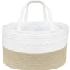 Shop All|Living Textiles Cotton Rope Nappy Caddy Natural - cutbabycare.com | baby boutique & care hub