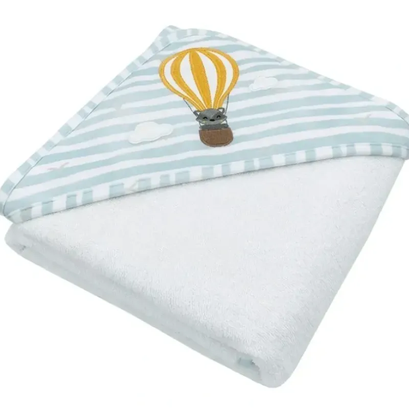 Bath Potty|Living Textiles Up & Away Hooded Towel - cutbabycare.com | baby boutique & care hub