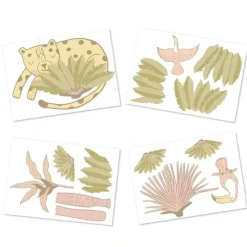 Shop All|Lolli Living Tropical Mia Wall Decal Set - cutbabycare.com | baby boutique & care hub