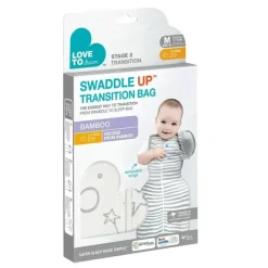 Health Safety|Love to Dream Swaddle UP Transition Bag Bamboo Original 1.0Tog Cream M - cutbabycare.com | baby boutique & care hub