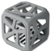 Stroller|Malarkey Kids Soft Chewing Cube Baby/Infant 3m+ Sensory Rattle/Teether Toy Grey - cutbabycare.com | baby boutique & care hub