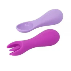 Shop All|Marcus & Marcus Silicone Palm Grasp Spoon & Fork Set- Willo - cutbabycare.com | baby boutique & care hub
