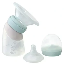 Shop All|Marcus & Marcus Silicone Angled Feeding Pump Bottle & Breast Pump 120ml Green 0+ - cutbabycare.com | baby boutique & care hub