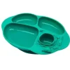Shop All|Marcus & Marcus Yummy Dips Suction Divided Plate - Ollie Green - cutbabycare.com | baby boutique & care hub