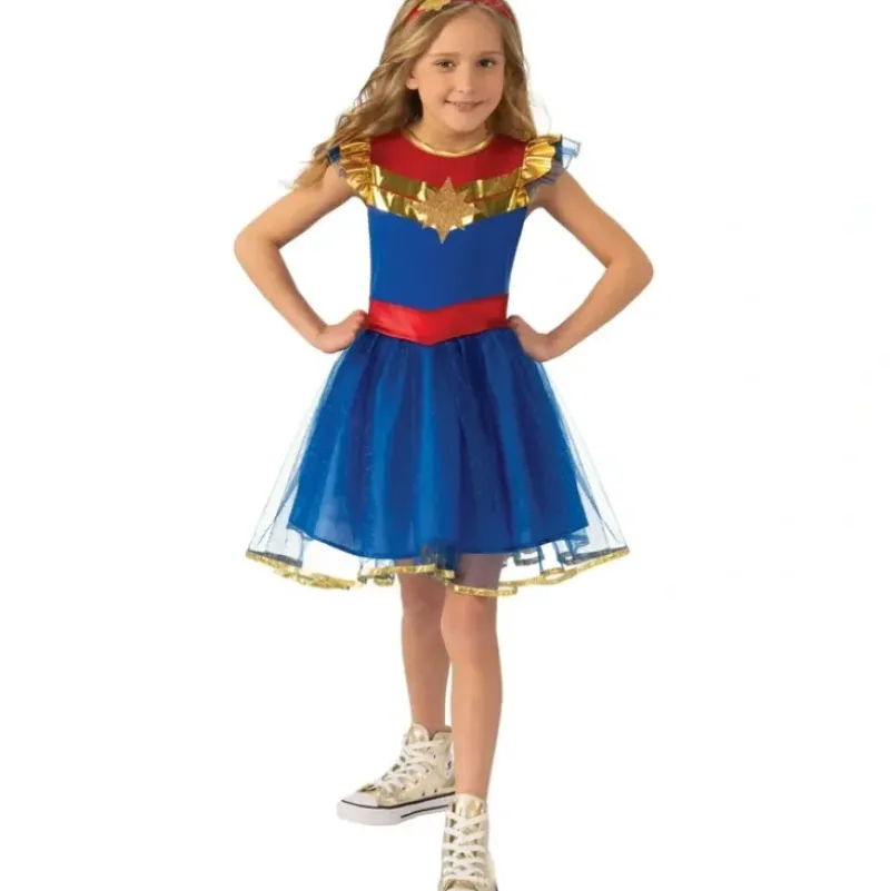 Shop All|Marvel Captain Tutu Dress Up Party Costume Kids/Children/Girls Size 4-6 - cutbabycare.com | baby boutique & care hub