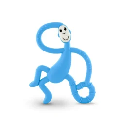 Shop All|Matchstick Monkey Dancing Monkey Teether Baby Blue - cutbabycare.com | baby boutique & care hub