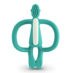 Shop All|Matchstick Monkey Teething Toy And Gel Applicator Green - cutbabycare.com | baby boutique & care hub